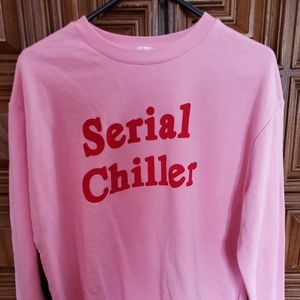 Serial Chiller crewneck sweatshirt size S/M